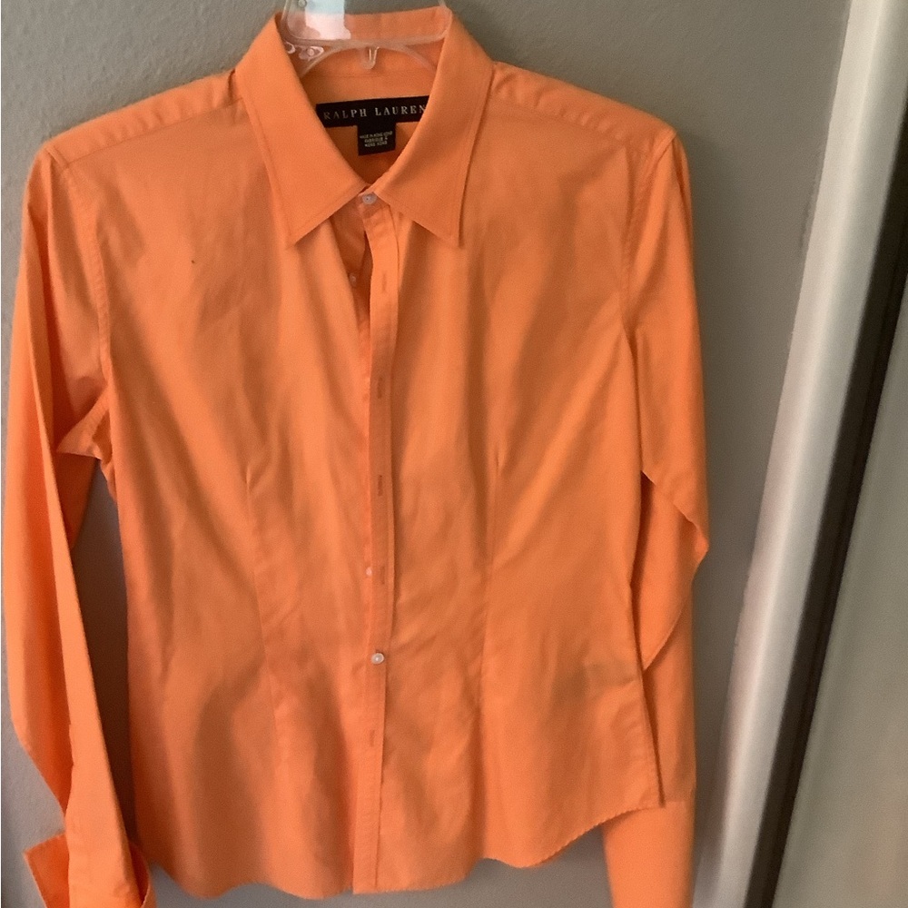 Ralph Lauren Black Label Vibrant Orange Shirt